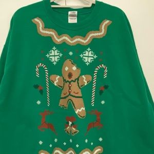 Funny Plus Size Christmas Sweatshirt 2XL